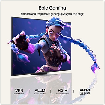 LG 65 inch LG QNED evo AI QNED87 Mini LED 4K Smart TV 2026, 65QNED87B6A