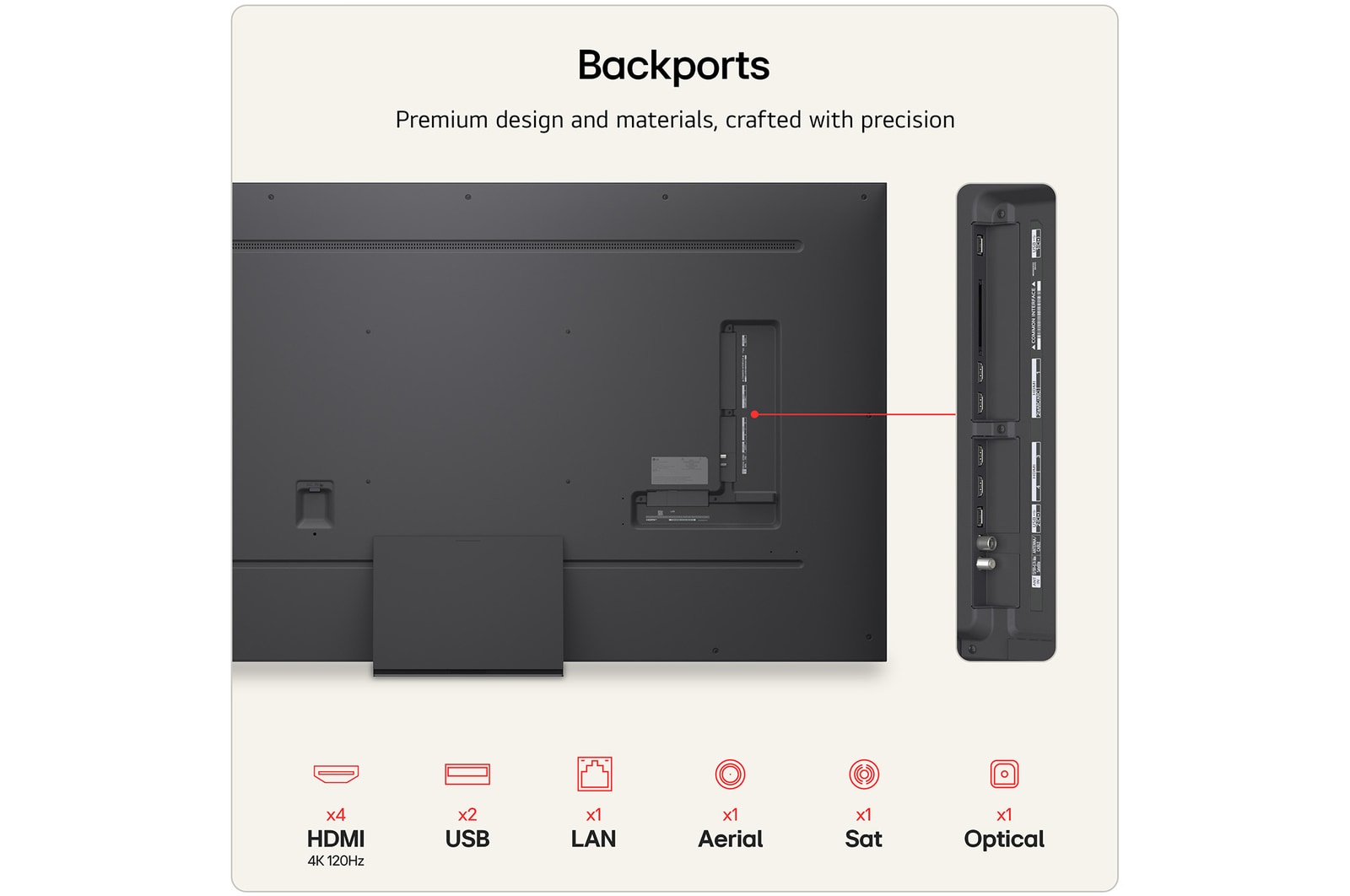 75 inch LG QNED evo AI QNED87 Mini LED 4K Smart TV 2026