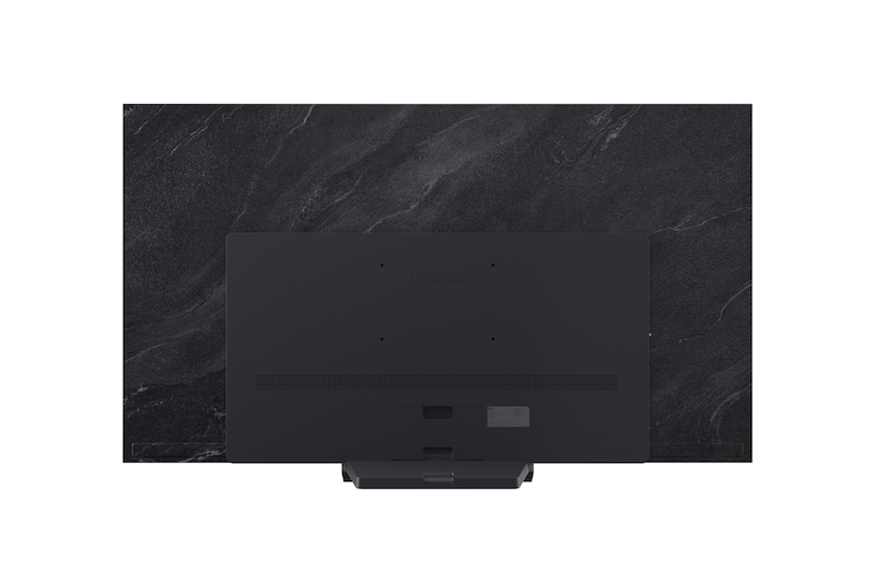 Rückansicht des LG OLED evo AI C5 4K Smart TV.