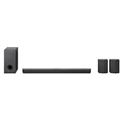 LG 9.1.5 Dolby Atmos® soundbar mit 810 Watt | kabelloser Subwoofer | 3-Way-Upfiring-Rücklautsprecher | LG DS95QR, DS95QR