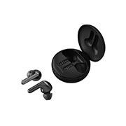 LG TONE Free FN7 | schwarz | Wireless Earbuds mit MERIDIAN-Sound und ANC, HBS-FN7 Black