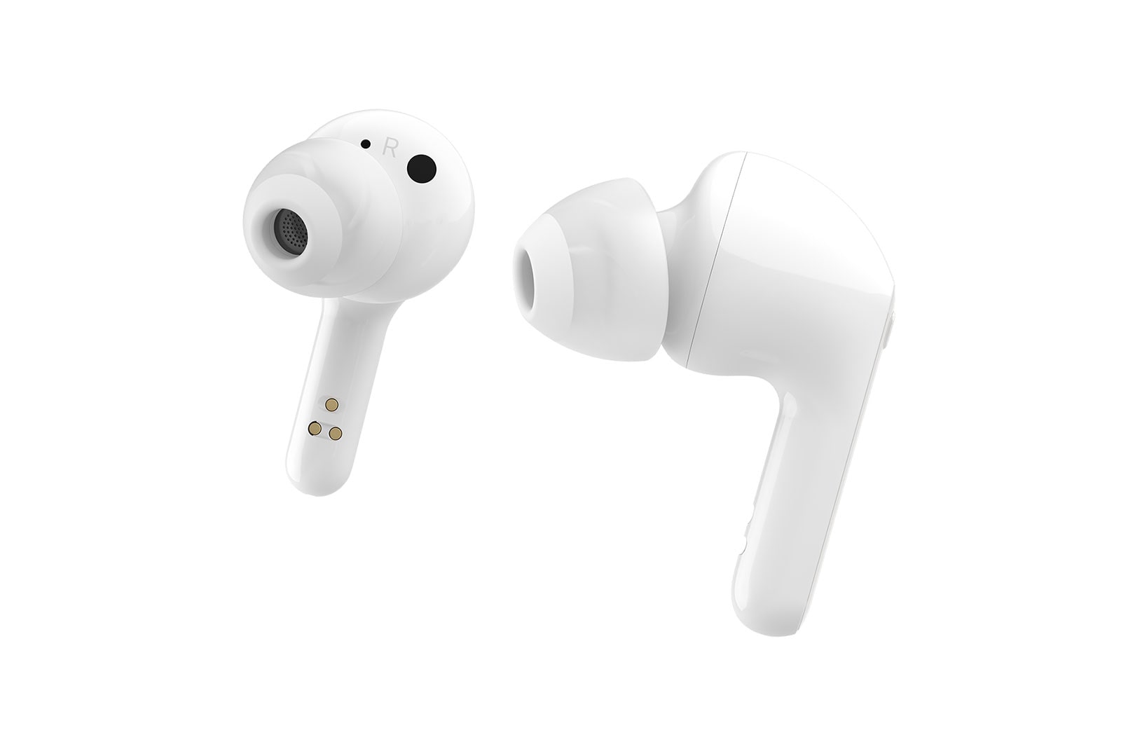 LG TONE Free FN7 | weiß | Wireless Earbuds mit MERIDIAN-Sound und ANC | LG HBS-FN7, HBS-FN7 White