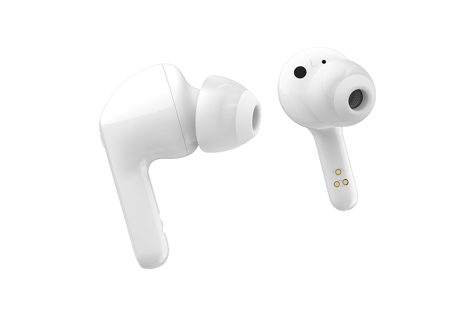 LG TONE Free FN7 | weiß | Wireless Earbuds mit MERIDIAN-Sound und ANC | LG HBS-FN7, HBS-FN7 White