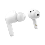 LG TONE Free FN7 | weiß | Wireless Earbuds mit MERIDIAN-Sound und ANC | LG HBS-FN7, HBS-FN7 White