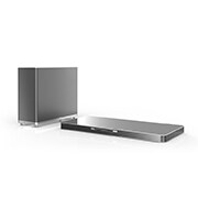 LG SoundPlate™ All-In-One SoundPlate™ mit 4.1 Soundsystem, kabellosem Subwoofer und 3D Blu-ray Player, LAB540