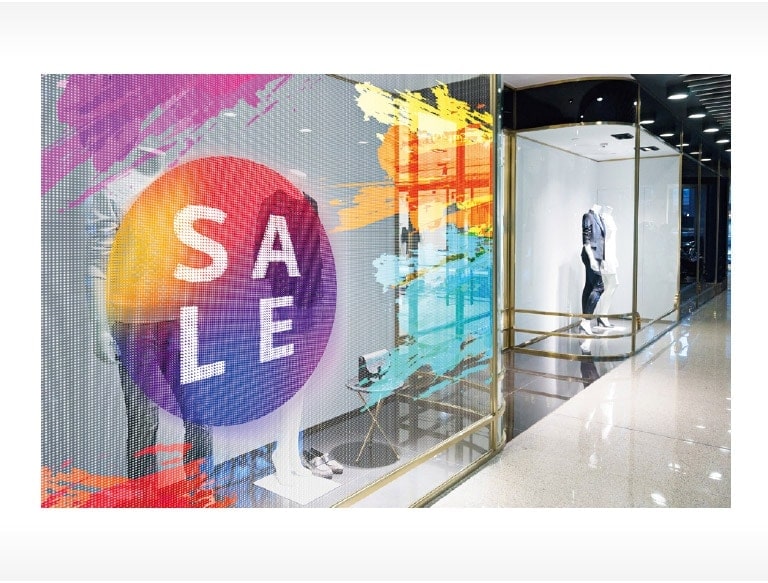 LED Signage von LG mit vollständiger Farbwiedergabe