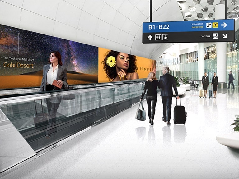 Hochfrequentierter Durchgangsbereich