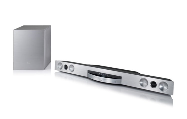 LG Elegante 4.1 Soundbar mit 3D-Blu-ray-Player, integriertem WLAN und LG Smart TV, BB5521A
