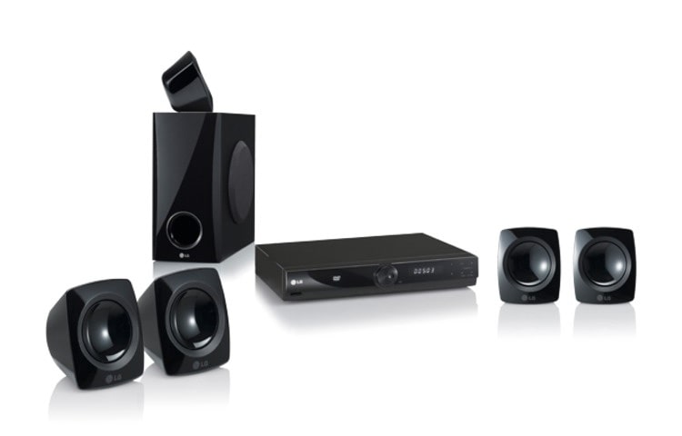LG Heimkinosystem mit FullHD Upscaling, DivX HD, Dolby Digital, HDMI- und USB Plus-Anschlüssen, HT306SF