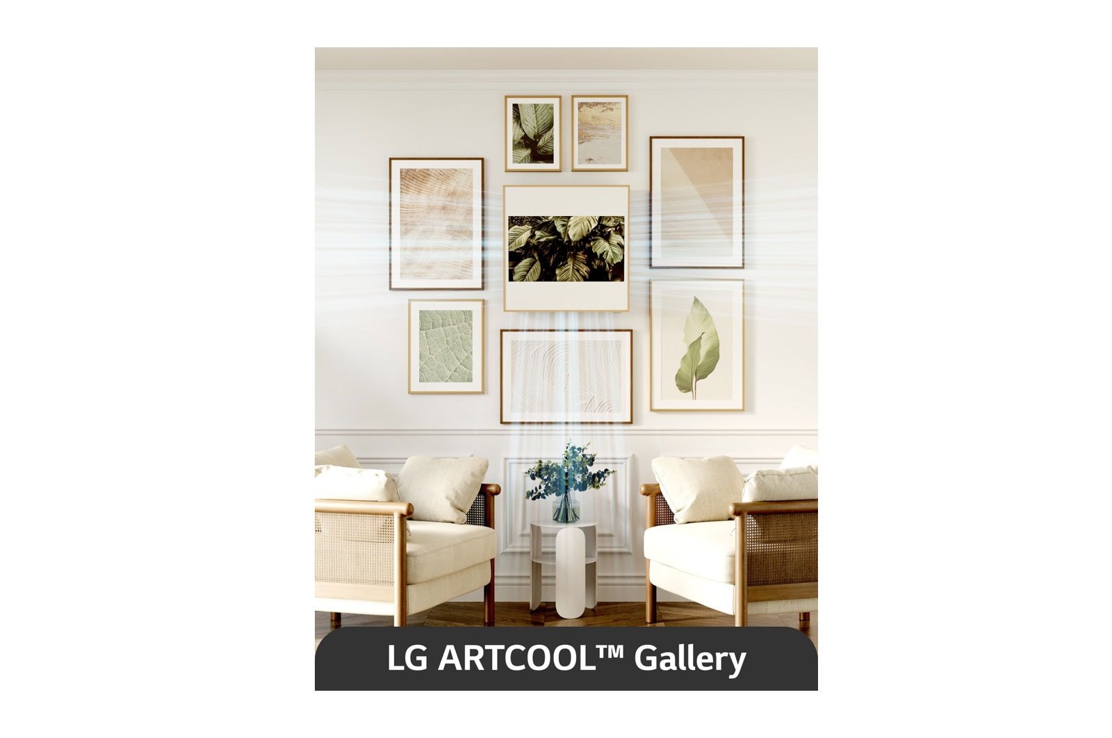 LG ARTCOOL GALLERY Premium LCD, 3,7kW, Energieeffizienz A++/A+ (Skala A+++ bis D), A09GA2