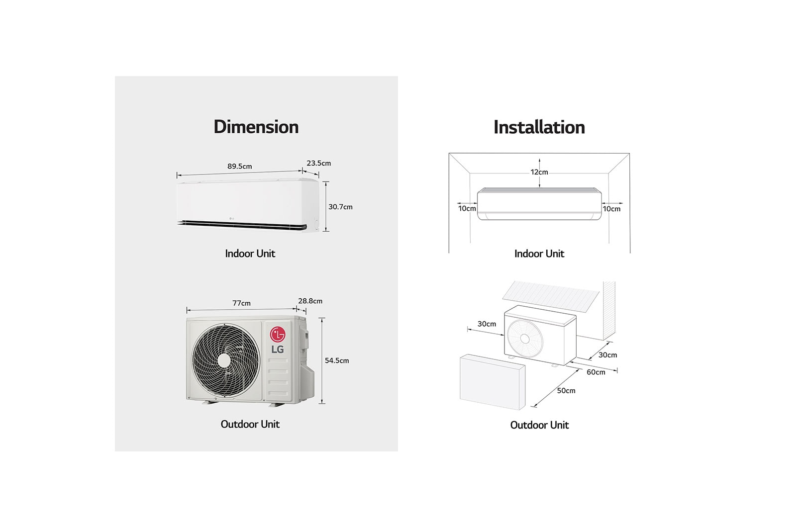 LG DUALCOOL S1 DELUXE, 3,8kW, Energieeffizienz A+++/A++ (Skala A+++ bis D), H09S1D