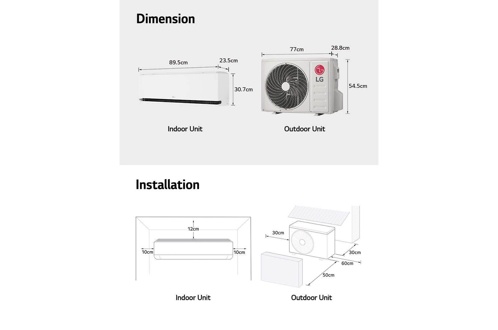 LG DUALCOOL S1 DELUXE, 4,2kW, Energieeffizienz A+++/A++ (Skala A+++ bis D), H12S1D