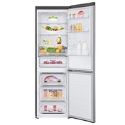 LG Kühl-Gefrierkombination | D | 341 Liter Nutzinhalt | LINEARCooling™ | DoorCooling+™ | Total No Frost | SmartThinQ™, GBB61PZFFN