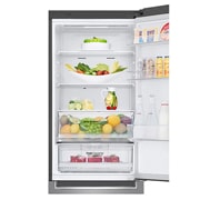 LG Kühl-Gefrierkombination | D | 341 Liter Nutzinhalt | LINEARCooling™ | DoorCooling+™ | Total No Frost | SmartThinQ™, GBB61PZFFN