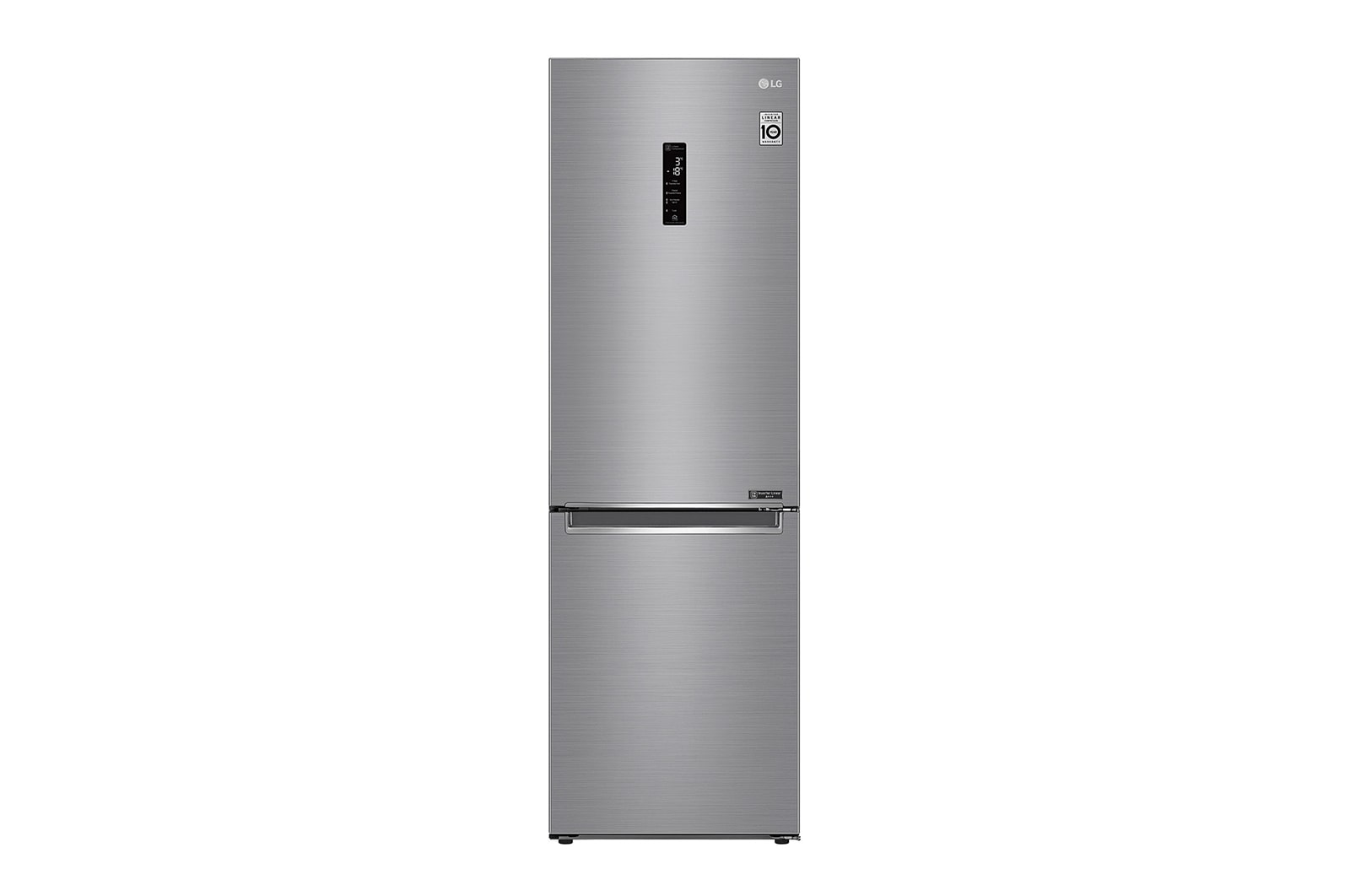 LG Kühl-Gefrierkombination | D | 341 Liter Nutzinhalt | LINEARCooling™ | DoorCooling+™ | Total No Frost | SmartThinQ™, GBB61PZFFN