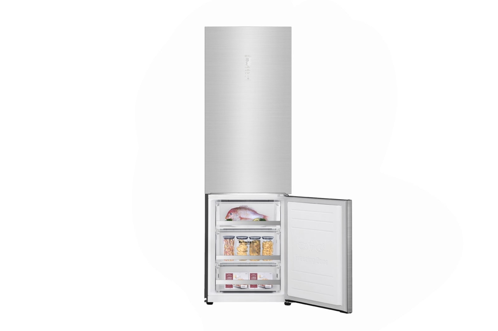 LG Kühl-Gefrierkombination | D | 384 Liter Nutzinhalt | LINEARCooling™ | DoorCooling+™ | Total No Frost, GBB92STAXP