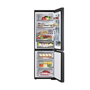 LG InstaView® Kühl-Gefrierkombination | Essence Black Steel | 4,3” Touch LCD Display | GBG7190CEV, GBG7190CEV