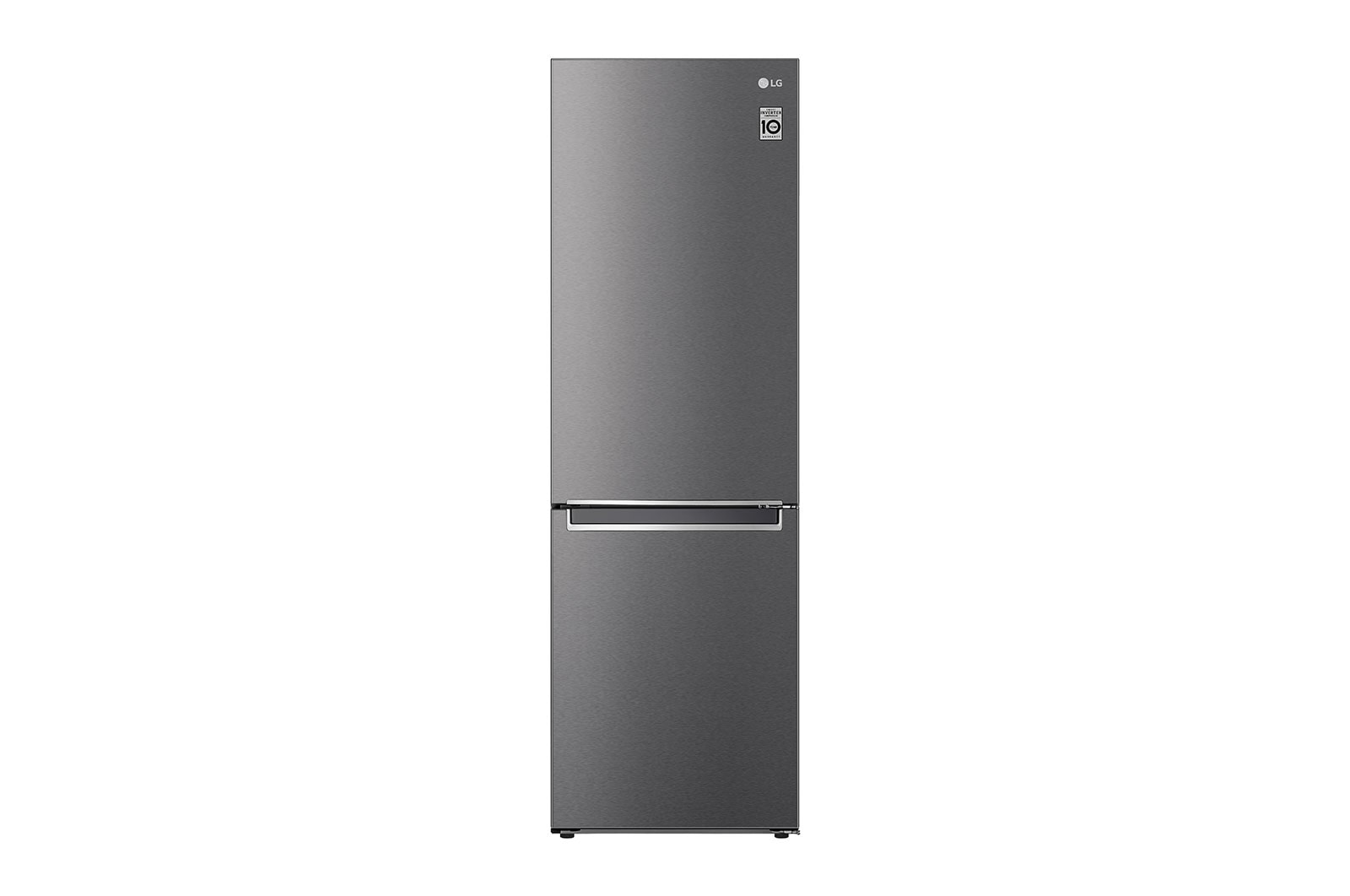 LG Kühl-Gefrierkombination | D | 341 Liter Nutzinhalt | LINEARCooling™ | Express Cooling und Express Freeze, GBP61DSPGN