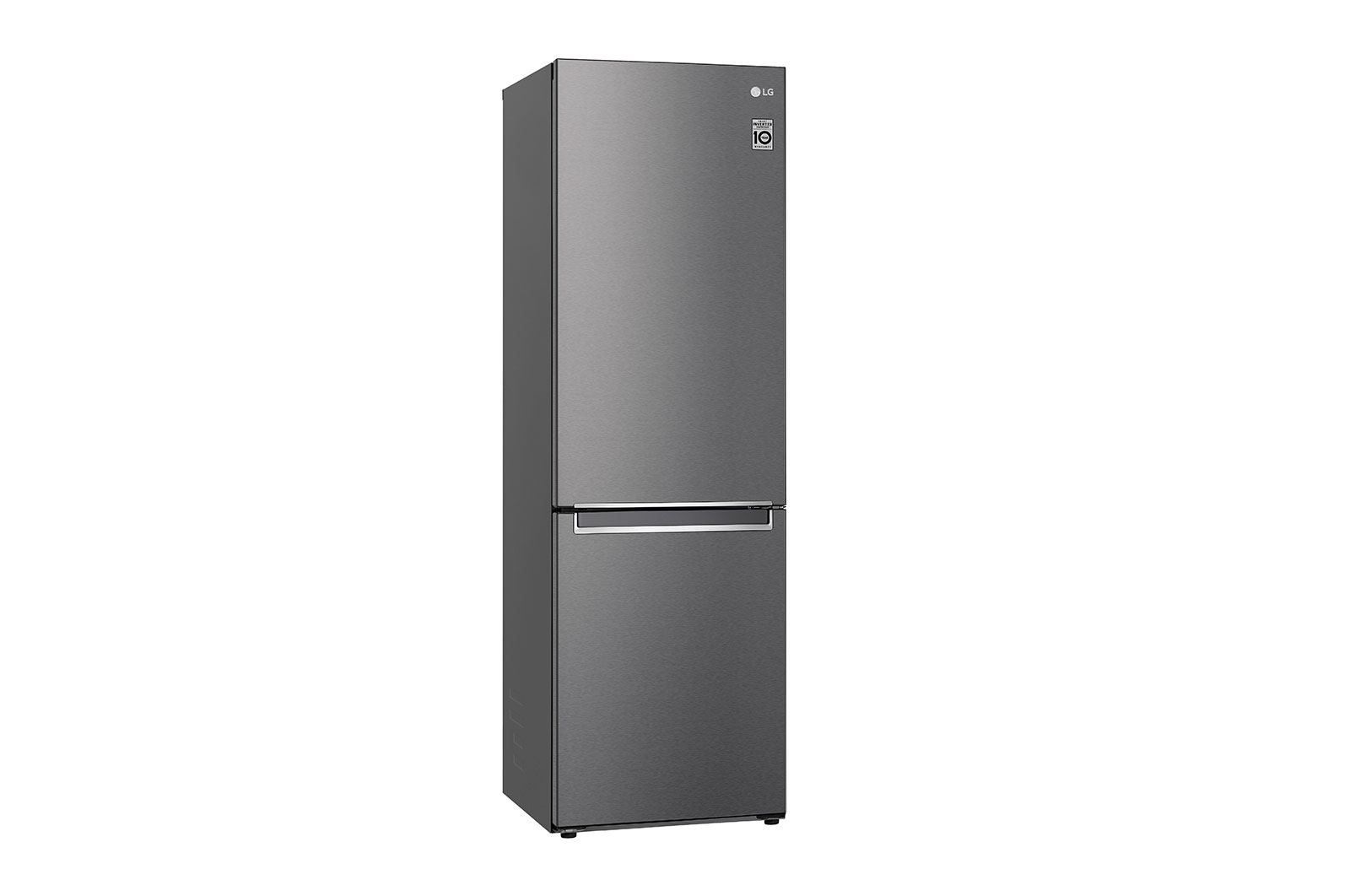 LG Kühl-Gefrierkombination | D | 341 Liter Nutzinhalt | LINEARCooling™ | Express Cooling und Express Freeze, GBP61DSPGN