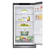 LG Kühl-Gefrierkombination | D | 341 Liter Nutzinhalt | LINEARCooling™ | Express Cooling und Express Freeze, GBP61DSPGN