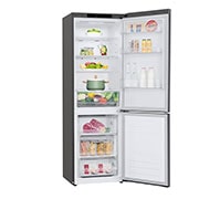 LG Kühl-Gefrierkombination | D | 341 Liter Nutzinhalt | LINEARCooling™ | Express Cooling und Express Freeze, GBP61DSPGN