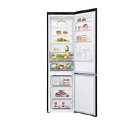 LG Kühl-Gefrierkombination | 384 Liter Nutzinhalt | Energieeffizienzklasse C | Matte Black | 203cm hoch | Inverter Linear Compressor® | GBP62MCNCC1, GBP62MCNCC1