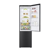 LG Kühl-Gefrierkombination | 384 Liter Nutzinhalt | Energieeffizienzklasse C | Matte Black | 203cm hoch | Inverter Linear Compressor® | GBP62MCNCC1, GBP62MCNCC1