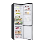 LG Kühl-Gefrierkombination | 384 Liter Nutzinhalt | Energieeffizienzklasse C | Matte Black | 203cm hoch | Inverter Linear Compressor® | GBP62MCNCC1, GBP62MCNCC1