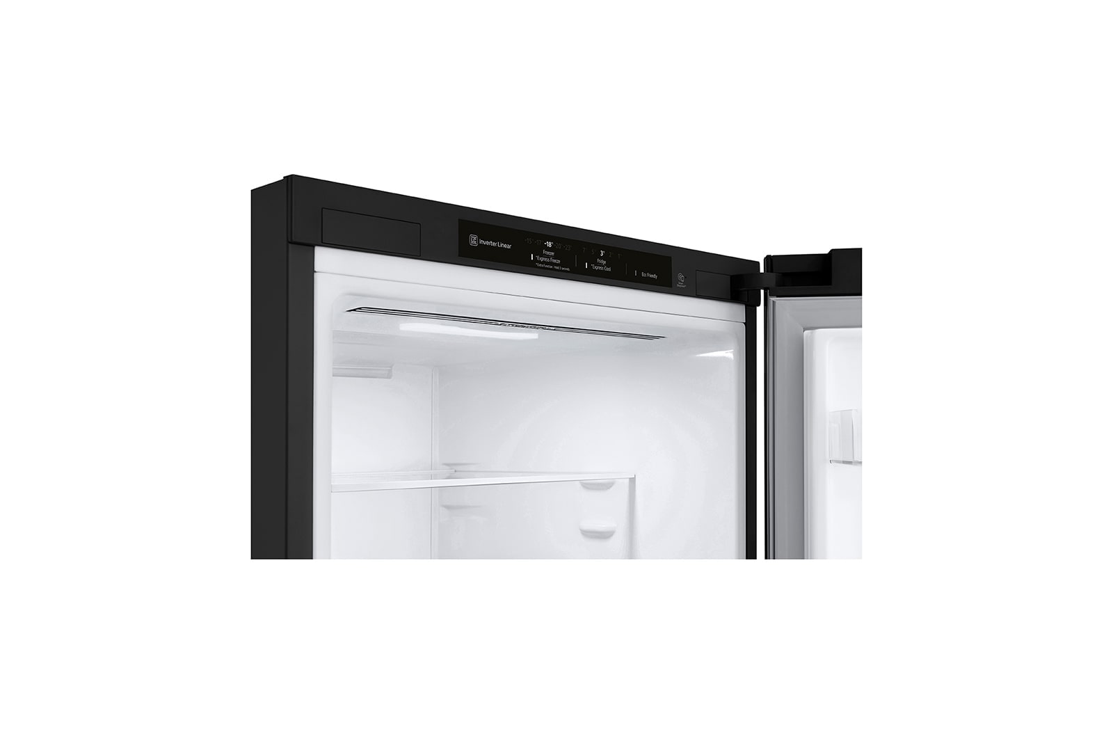 LG Kühl-Gefrierkombination | 384 Liter Nutzinhalt | Energieeffizienzklasse C | Matte Black | 203cm hoch | Inverter Linear Compressor® | GBP62MCNCC1, GBP62MCNCC1