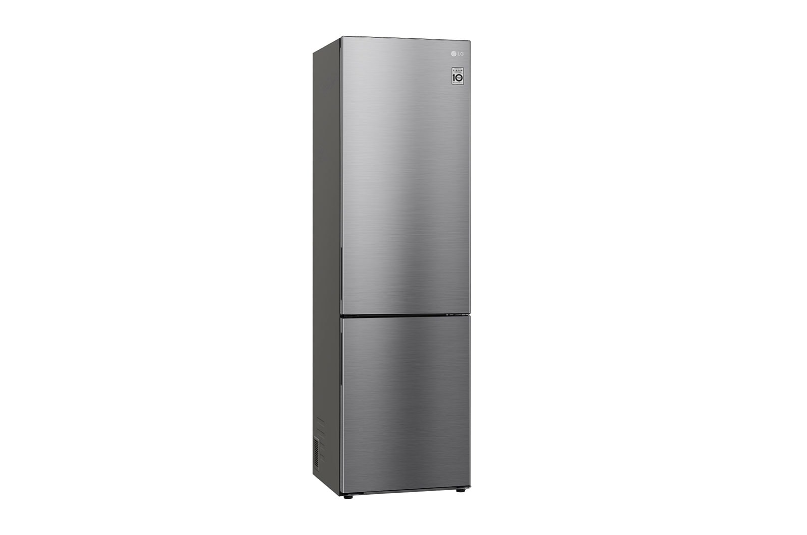 LG Kühl-Gefrierkombination | 384 Liter Nutzinhalt | Energieeffizienzklasse A | Platinum Silber | Inverter Linear Kompressor | LG GBP62PZNAC, GBP62PZNAC