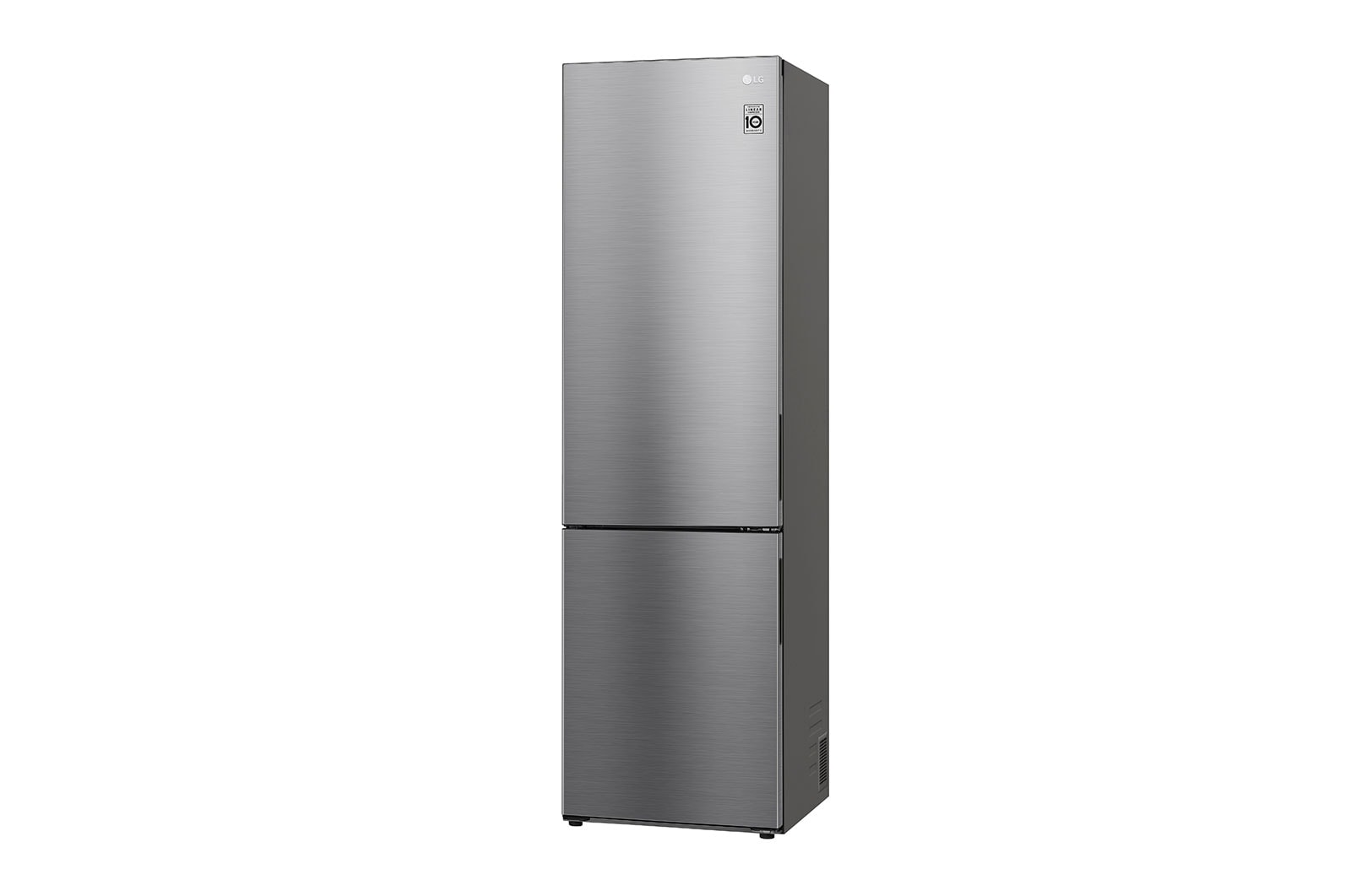 LG Kühl-Gefrierkombination | 384 Liter Nutzinhalt | Energieeffizienzklasse A | Platinum Silber | Inverter Linear Kompressor | LG GBP62PZNAC, GBP62PZNAC