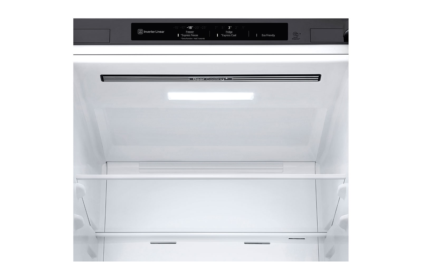 LG Kühl-Gefrierkombination | 384 Liter Nutzinhalt | Total No Frost | DoorCooling+™ | LINEARCooling | FRESHConverter™ | LG GBP62PZNBC, GBP62PZNBC