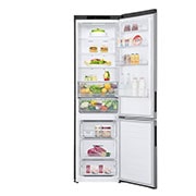 LG Kühl-Gefrierkombination | 384 Liter Nutzinhalt | Total No Frost | DoorCooling+™ | LINEARCooling | FRESHConverter™ | LG GBP62PZNBC, GBP62PZNBC