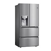 LG Slim Fit Multi-Door mit Eis-, Crushed Ice- und Wasserspender I 517 Liter Kapazität I Energieeffizienzklasse F I Edelstahl I GML643PZ6F, GML643PZ6F