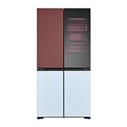 LG InstaView mit MoodUP®️ Multi-Door | Eingebauter Lautsprecher | Total No Frost | GMV960NNME, GMV960NNME