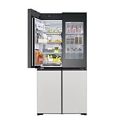 LG InstaView mit MoodUP®️ Multi-Door | Eingebauter Lautsprecher | Total No Frost | GMV960NNME, GMV960NNME