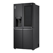 LG Multi-Door mit InstaView Door-in-Door ®  | Eis-, Crushed Ice- und Wasserspender  | ​508​ Liter Kapazität | Energieeffizienzklasse ​F​ | Festwasseranschluss | Matte Black Steel | ​GMX844MC6F, GMX844MC6F