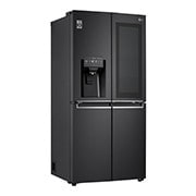 LG Multi-Door mit InstaView Door-in-Door ®  | Eis-, Crushed Ice- und Wasserspender  | ​508​ Liter Kapazität | Energieeffizienzklasse ​F​ | Festwasseranschluss | Matte Black Steel | ​GMX844MC6F, GMX844MC6F