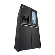 LG Multi-Door mit InstaView Door-in-Door ®  | Eis-, Crushed Ice- und Wasserspender  | ​508​ Liter Kapazität | Energieeffizienzklasse ​F​ | Festwasseranschluss | Matte Black Steel | ​GMX844MC6F, GMX844MC6F