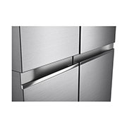 LG Side-by-Side | 655 L Kapazität | Total No Frost | Door Cooling+™ | Multiairflow Umluftkühlung, GSBV70PZTE