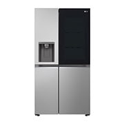 LG Side-by-Side mit InstaView | Eis-, Crushed Ice- und Wasserspender | 635 Liter Kapazität | Energieeffizienzklasse F | Interner Wassertank 4L | Matte Black | GSGV81PYLL, GSGV81PYLL