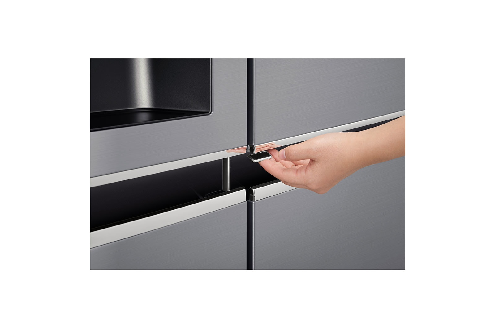 LG Door-in-Door | Total No Frost | DoorCooling+™ | ThinQ®, GSJ761PZEE