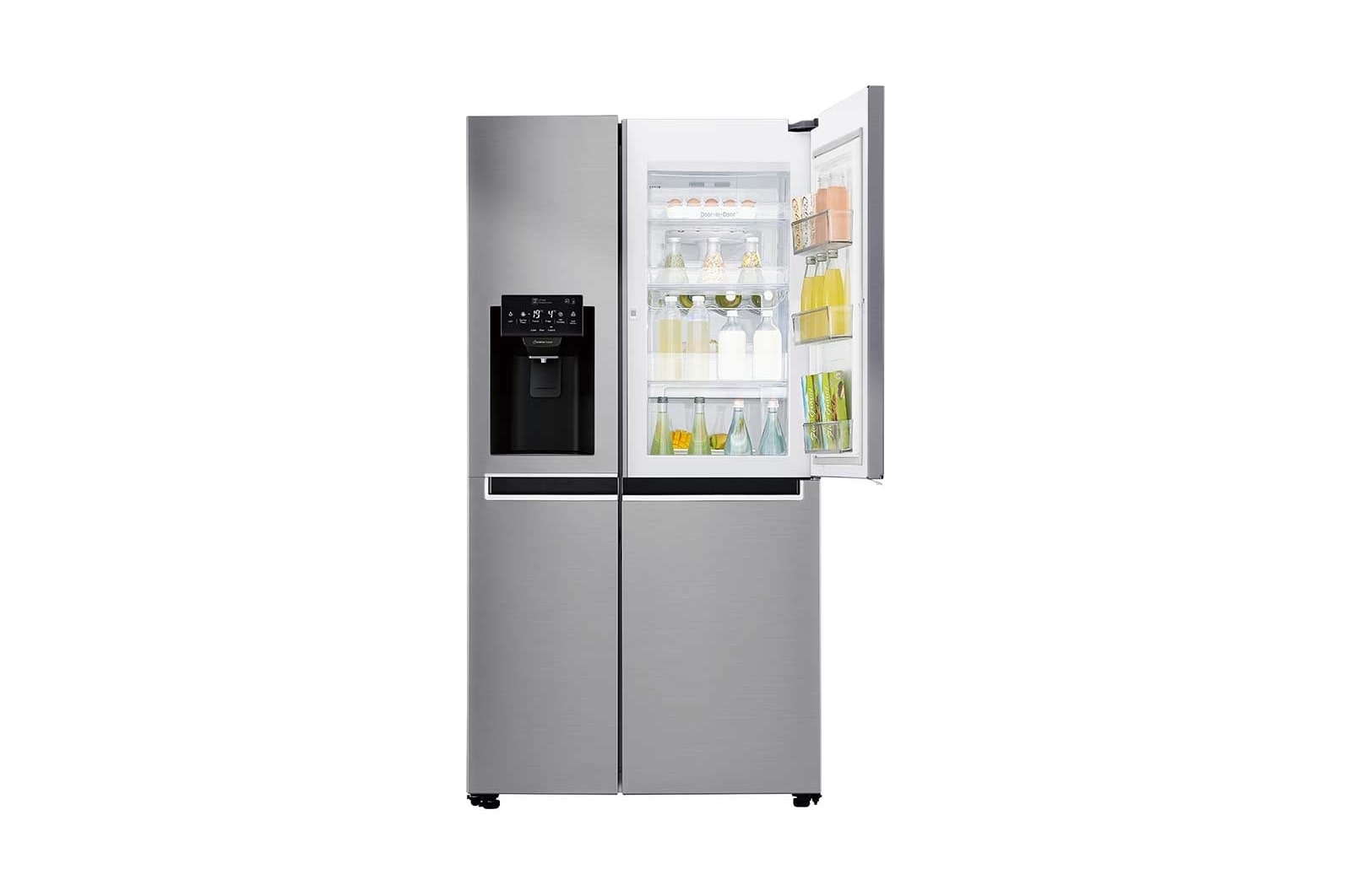 LG Side-by-Side mit Total No Frost und Moist Balance Crisper™, GSJ761PZTZ