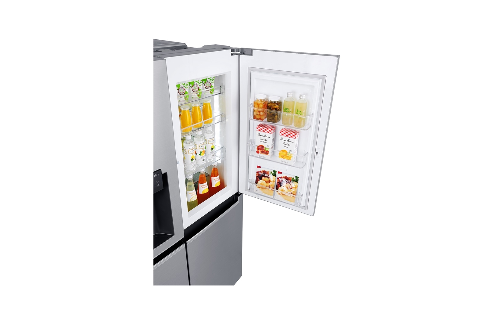 LG Side-by-Side mit Total No Frost und Moist Balance Crisper™, GSJ761PZTZ