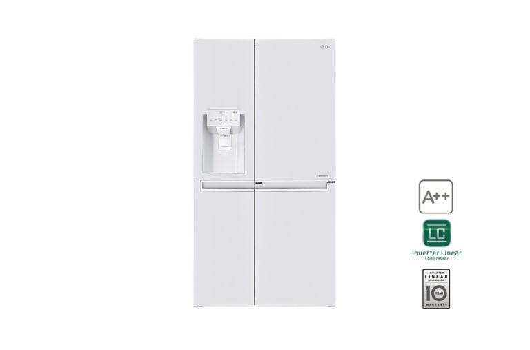 LG Side-by-Side und Door-in-Door™, kein Festwasseranschluss notwendig, GSJ761SWXZ