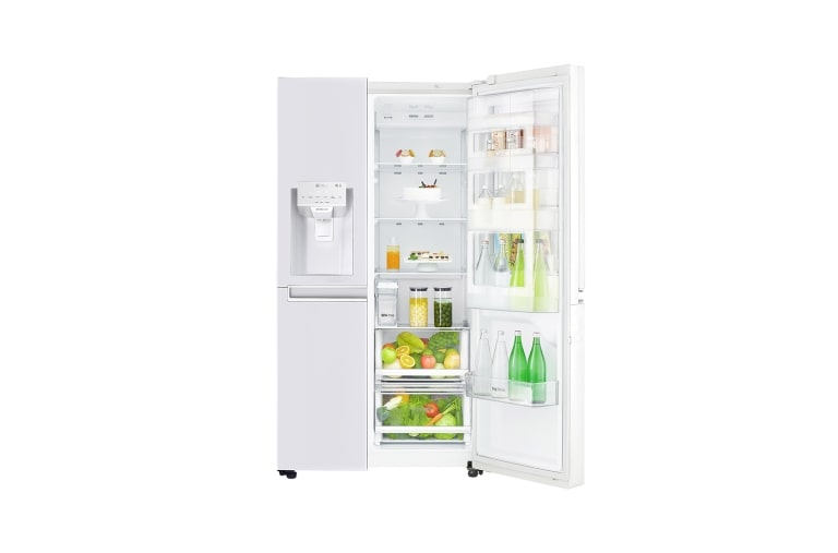 LG Side-by-Side und Door-in-Door™, kein Festwasseranschluss notwendig, GSJ761SWXZ