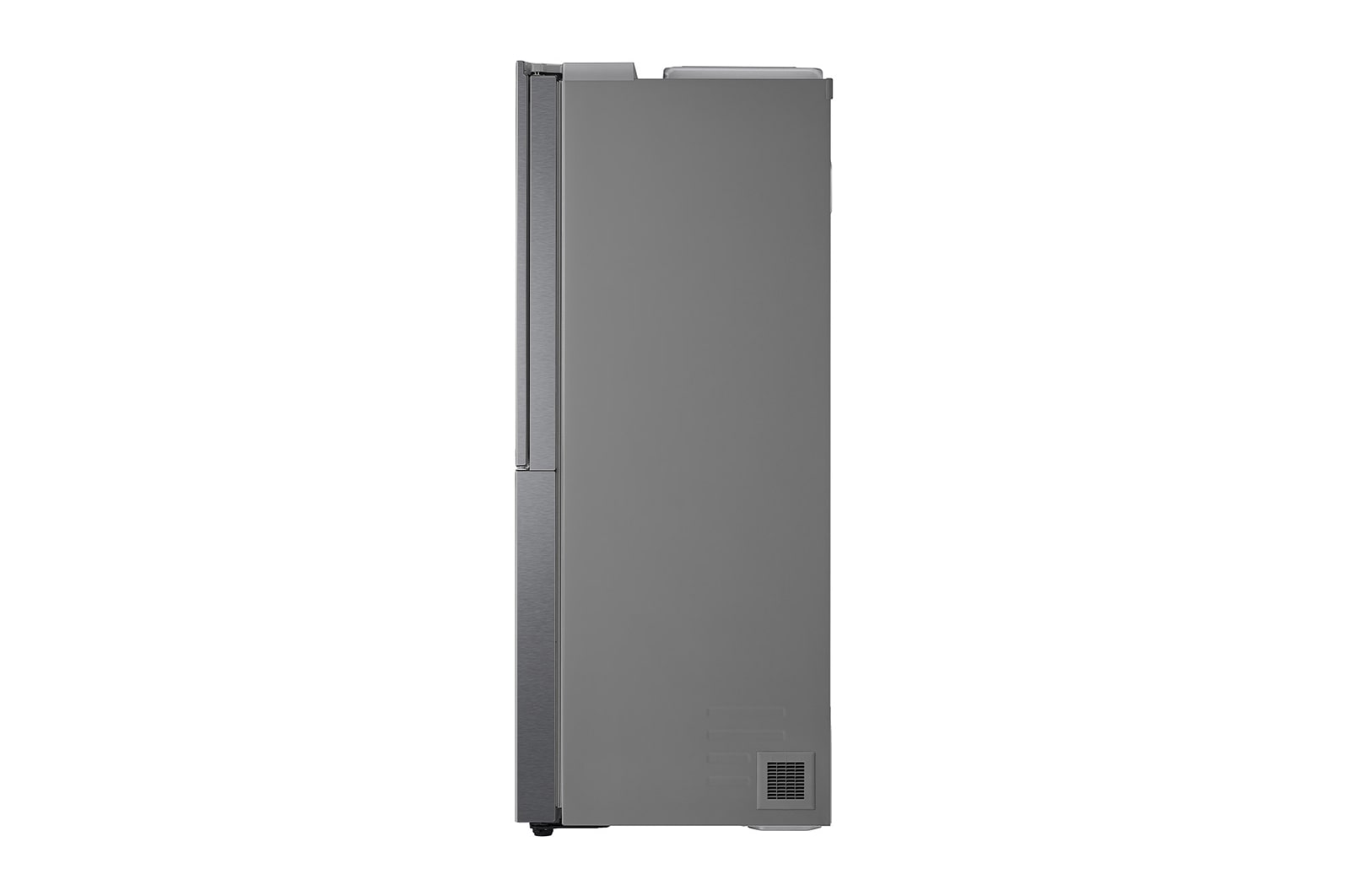 LG Side-by-Side | Eis-, Crushed Ice- und Wasserspender | 634 Liter Kapazität | Multiairflow Umluftkühlung | Dark Graphite | LG GSJV31DSXF, GSJV31DSXF