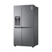 LG Side-by-Side | Eis-, Crushed Ice- und Wasserspender | 634 Liter Kapazität | Multiairflow Umluftkühlung | Dark Graphite | LG GSJV31DSXF, GSJV31DSXF