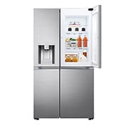 LG Side-by-Side mit Door-in-Door ™ |  Eis-, Crushed Ice- und Wasserspender  | 635 Liter Kapazität | Festwasseranschluss  | LG GSJV70PZTE, GSJV70PZTE