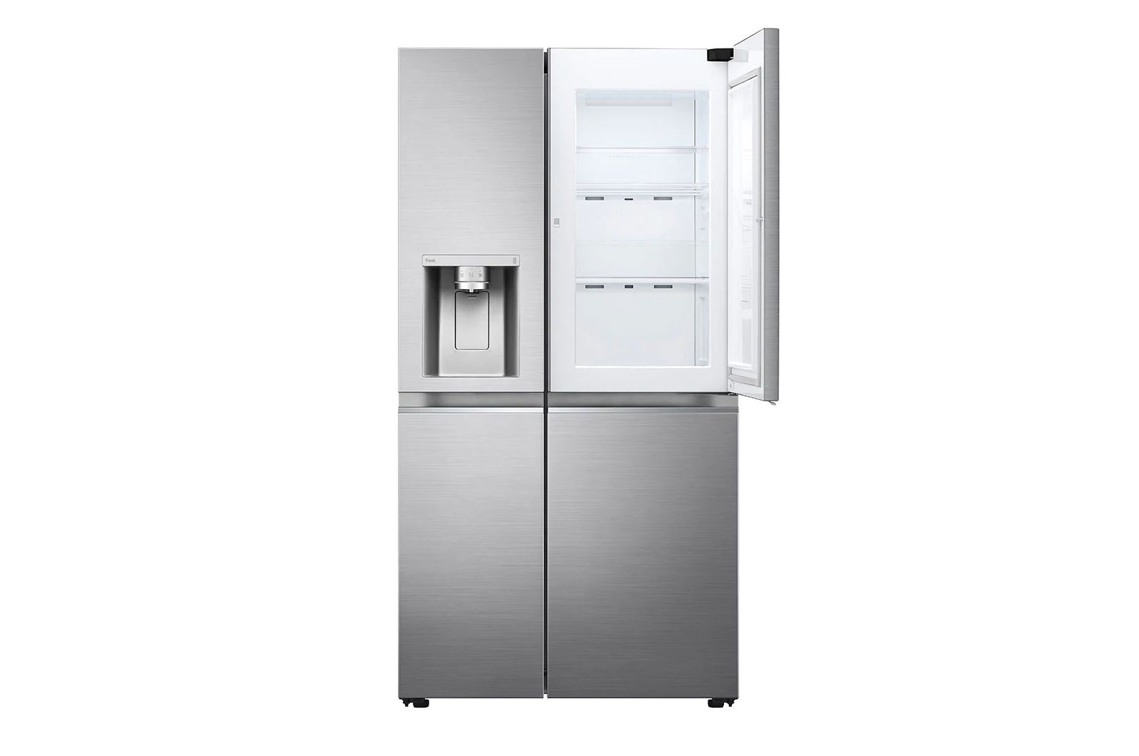 LG Side-by-Side mit Door-in-Door ™ |  Eis-, Crushed Ice- und Wasserspender  | 635 Liter Kapazität | Festwasseranschluss  | LG GSJV70PZTE, GSJV70PZTE